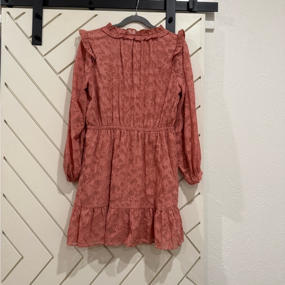 LC Lauren Conrad Terracotta Mini Dress - Picture 2 of 5